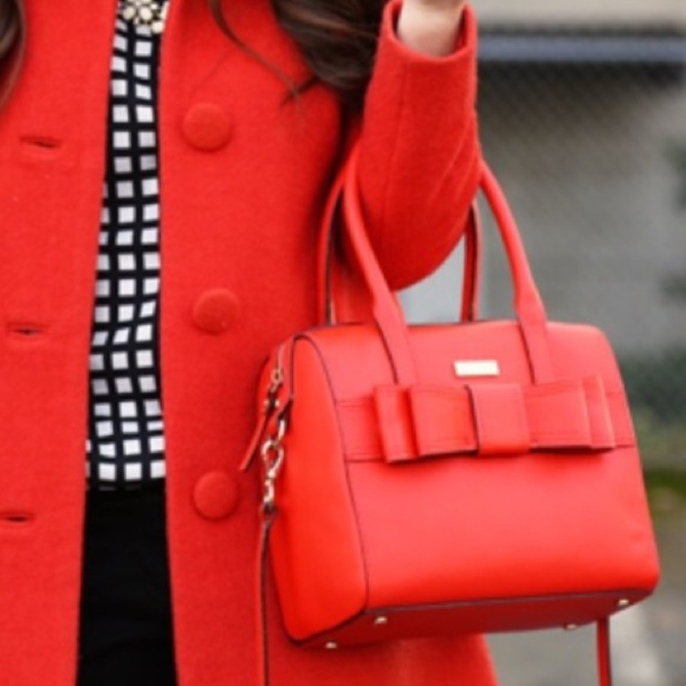 SOLD Kate Spade Alice Court Kaiya Satchel Empire - Picture 2 of 15